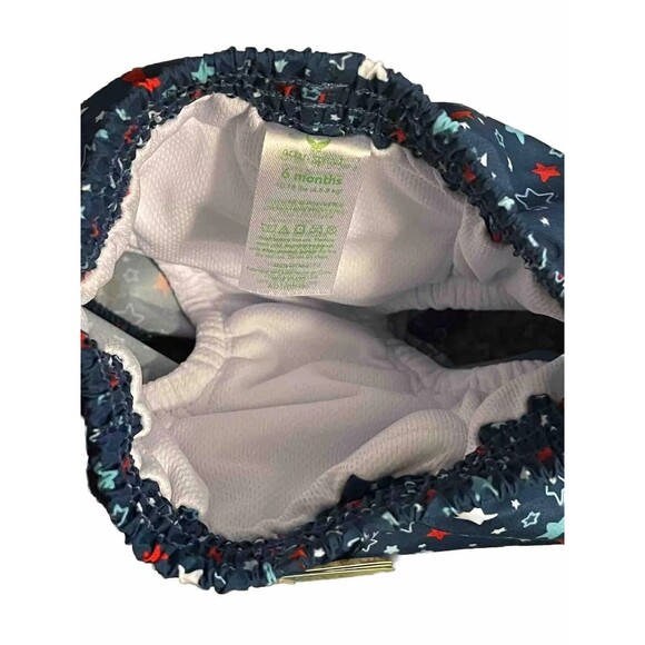 NEW i play Green Sprouts Boys 6 Months Swim Diaper Shorts 4th of July Summer - Picture 12 of 12